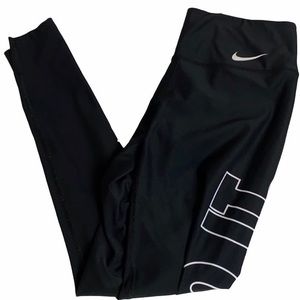 Nike Dri-Fit Just Do It Black Leggings